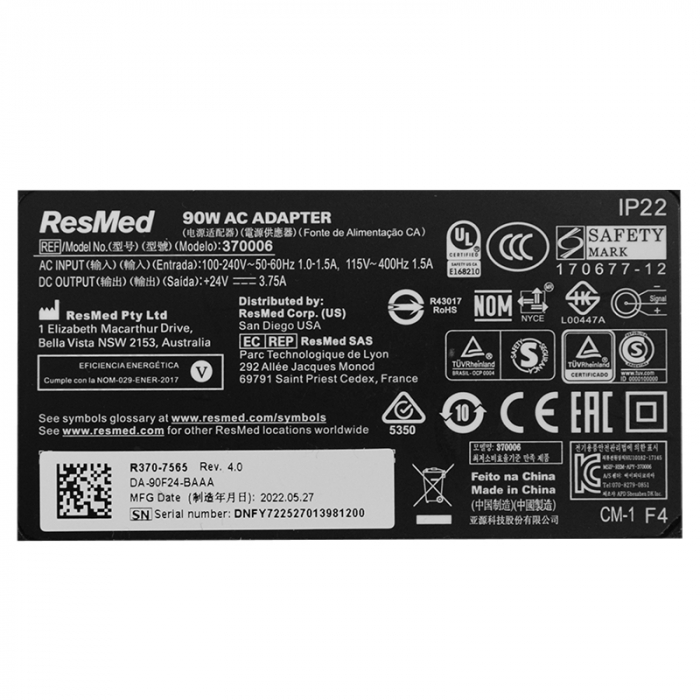 ALIMENTATOR 24V-3.75A MUFA 5.5/2.1 MODEL DESKTOP [4]