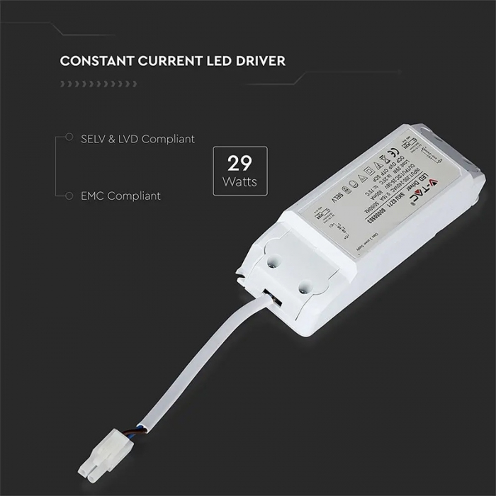 ALIMENTATOR PANOU LED 29W A++ ANTI PALPAIT [5]