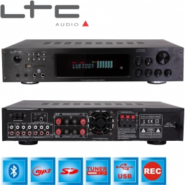 AMPLIFICATOR 5.2 4X75W USB/SD/FM/BT [2]