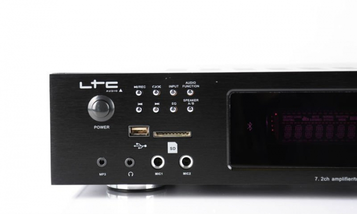 AMPLIFICATOR 5.2 4X75W USB/SD/FM/BT [4]