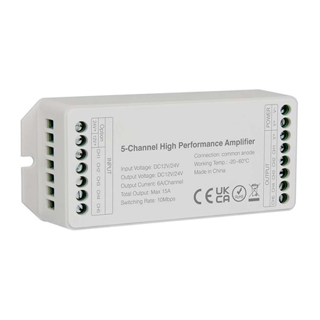 AMPLIFICATOR BANDA LED 5 CANALE 15A [1]