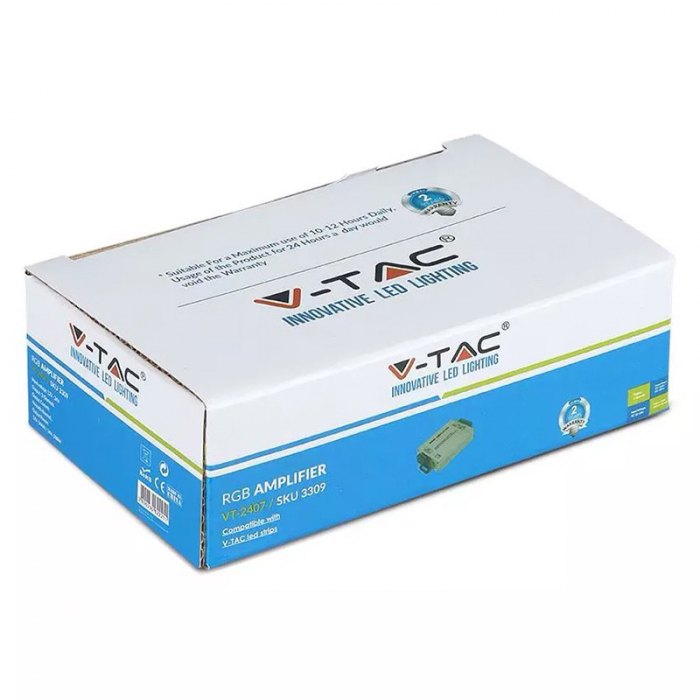 AMPLIFICATOR BANDA LED RGB 12V - 144W / 24V - 288W 12A [5]