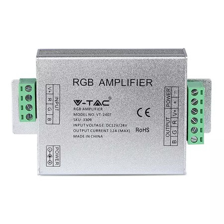 AMPLIFICATOR BANDA LED RGB 12V - 144W / 24V - 288W 12A [1]