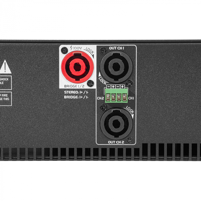 AMPLIFICATOR HYBRID 100V/240V 2X400W RMS 8OHM 2X800W RMS 4OHM [9]