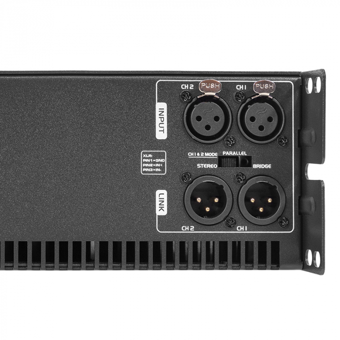 AMPLIFICATOR HYBRID 100V/240V 2X400W RMS 8OHM 2X800W RMS 4OHM [10]