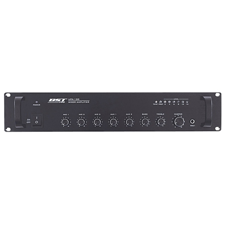 AMPLIFICATOR LINIE 100V 120W 3MIC/ 2AUX [1]