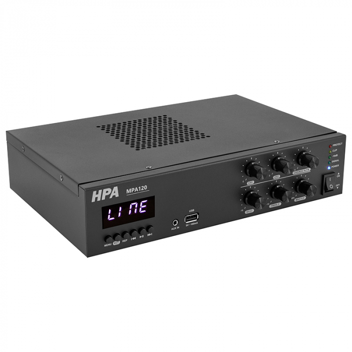 AMPLIFICATOR LINIE 110V/120W BLUETOOTH/USB [4]