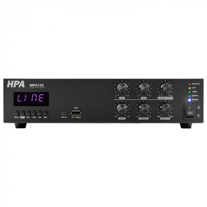 AMPLIFICATOR LINIE 110V/120W BLUETOOTH/USB [2]