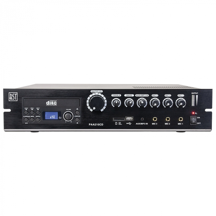 AMPLIFICATOR PA 210W CU DVD/USB/SD-MP3 [2]