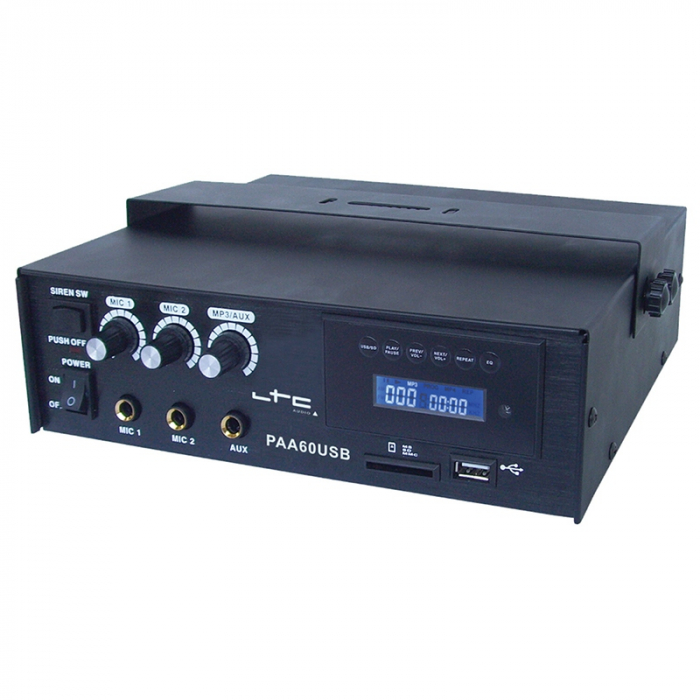 AMPLIFICATOR PA 60W CU USB/SD-MP3 [3]