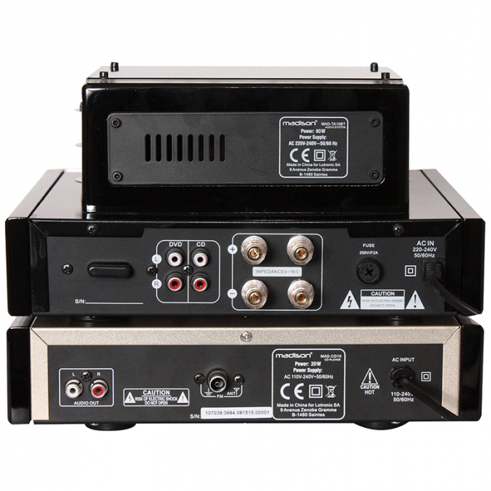 AMPLIFICATOR VINTAGE 2X25W RMS USB/BT/AUX [5]