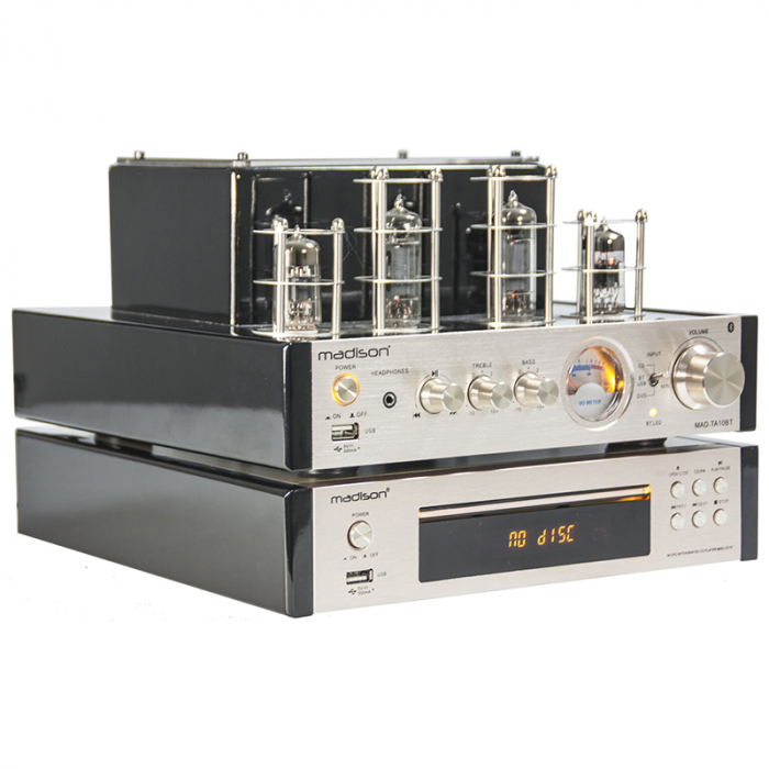 AMPLIFICATOR VINTAGE 2X25W RMS USB/BT/AUX [4]