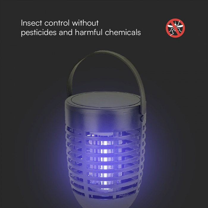 APARAT ANITI-INSECTE CU INCARCARE SOLARA 3IN1 1.3W [10]