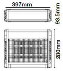 Lampa electrica UV, Aparat anti tantari, anti muste, anti insecte, 2X10W, 80m2 V-TAC [11]