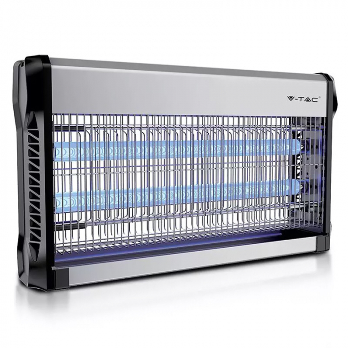 APARAT ANTI-INSECTE CU LUMINA UV 2X15W 100mp [2]