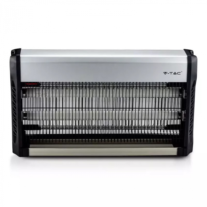 APARAT ANTI-INSECTE CU LUMINA UV 2X15W 100mp [6]