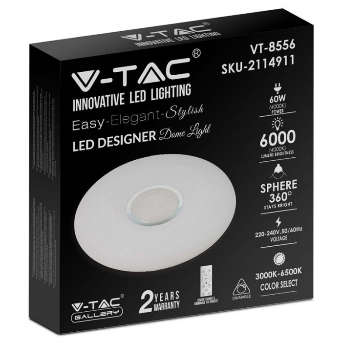 APLICA LED 30/60/30W 3IN1 DIMABIL CU TELECOMANDA [3]