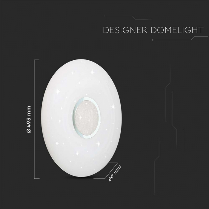 APLICA LED 30/60/30W 3IN1 DIMABIL CU TELECOMANDA [4]