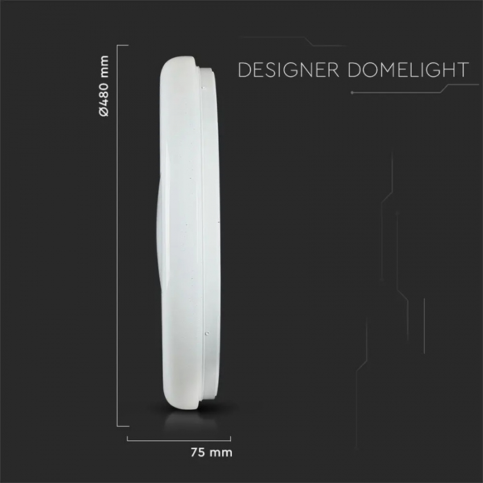 Aplica led 30/60/30w 3in1 dimabil cu telecomanda [15]
