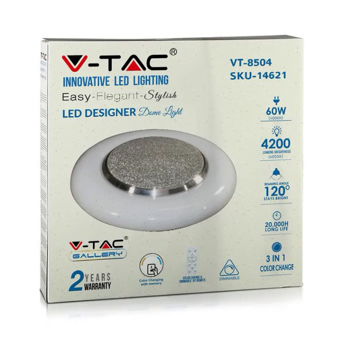 APLICA LED 30/60W 3IN1 DIMABIL CU TELECOMANDA [5]