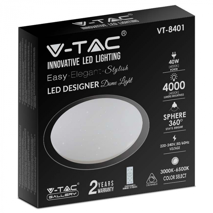 APLICA LED 40W 3IN1 DIMABIL CU TELECOMANDA [3]