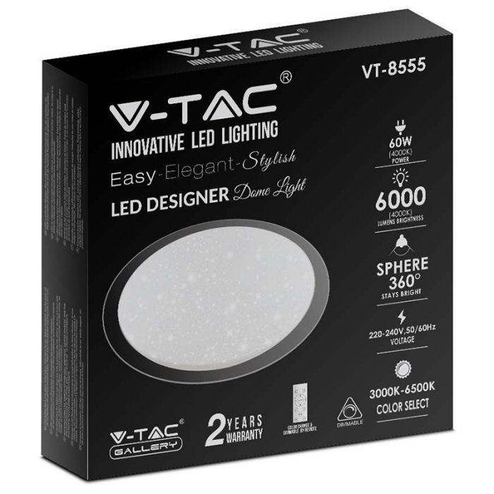 APLICA LED 60W 3IN1 DIMABIL CU TELECOMANDA [12]