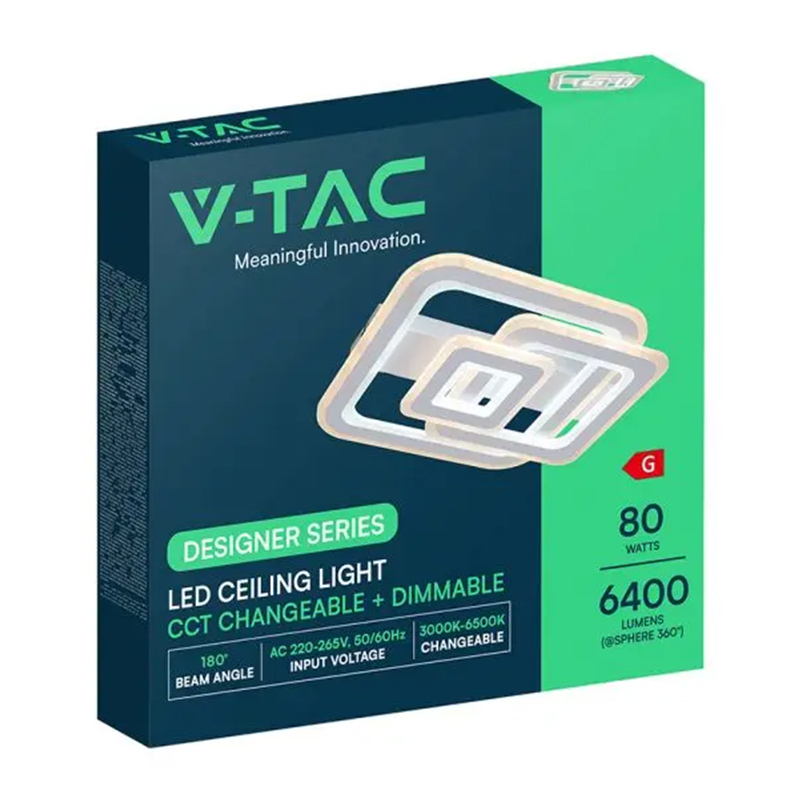 APLICA LED 80W 3IN1 DIMABIL CU TELECOMANDA [3]