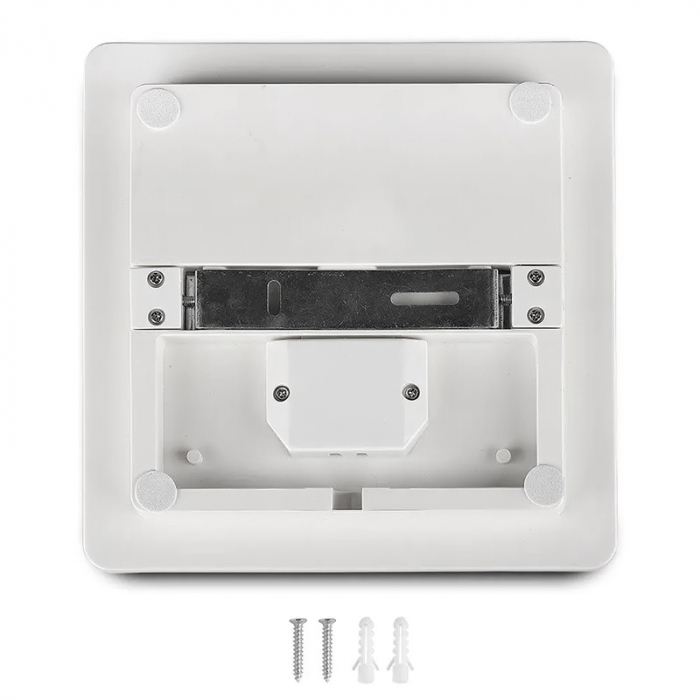 APLICA LED IP44 15W 4000K ALB NEUTRU - PATRAT [6]