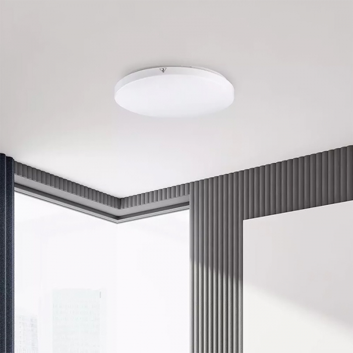 APLICA LED IP44 15W 4000K ALB NEUTRU - ROTUND [6]