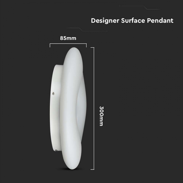 APLICA LED ROTUNDA 22W DIMABIL 3IN1 [12]