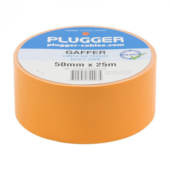 BANDA ADEZIVA PANZA PORTOCALIE DUCT TAPE 50MM X 25M [3]