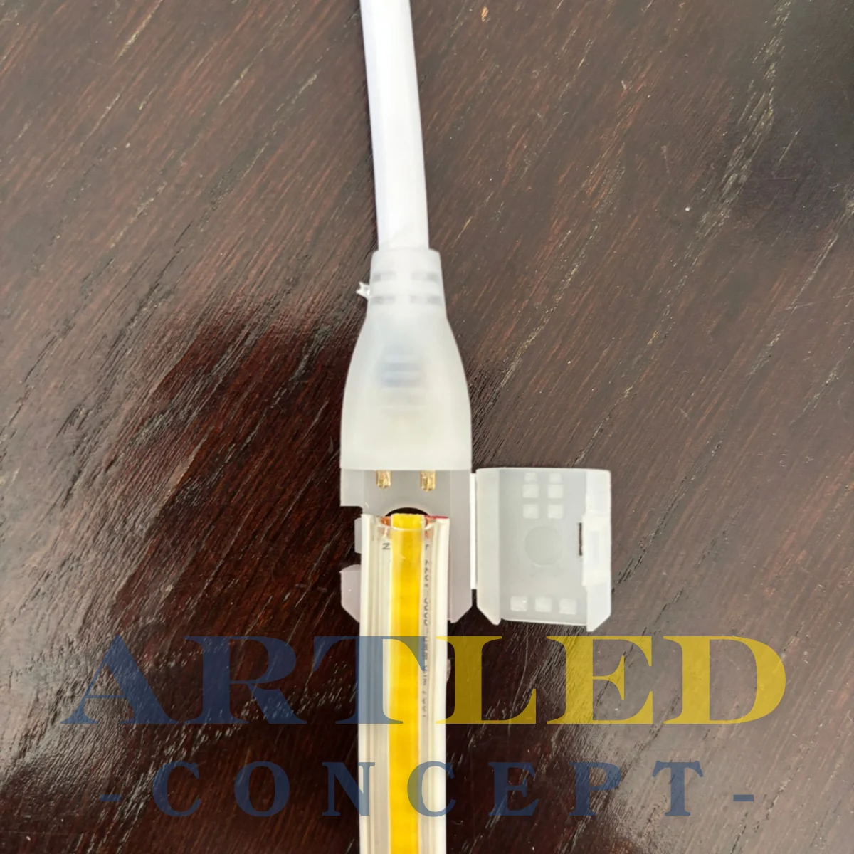 Banda LED 220V COB IP65 360 LED/m 10W/m 850Lm/m 10cm-taiere, fara redresor [2]