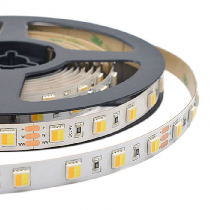 Banda led 24v smd5050 120led/m 3in1 ip20 5m V-tac [2]