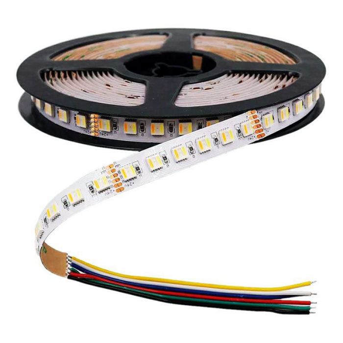 BANDA LED 24V SMD5050 24W/M 120LED/M 3IN1 IP20 5M [2]