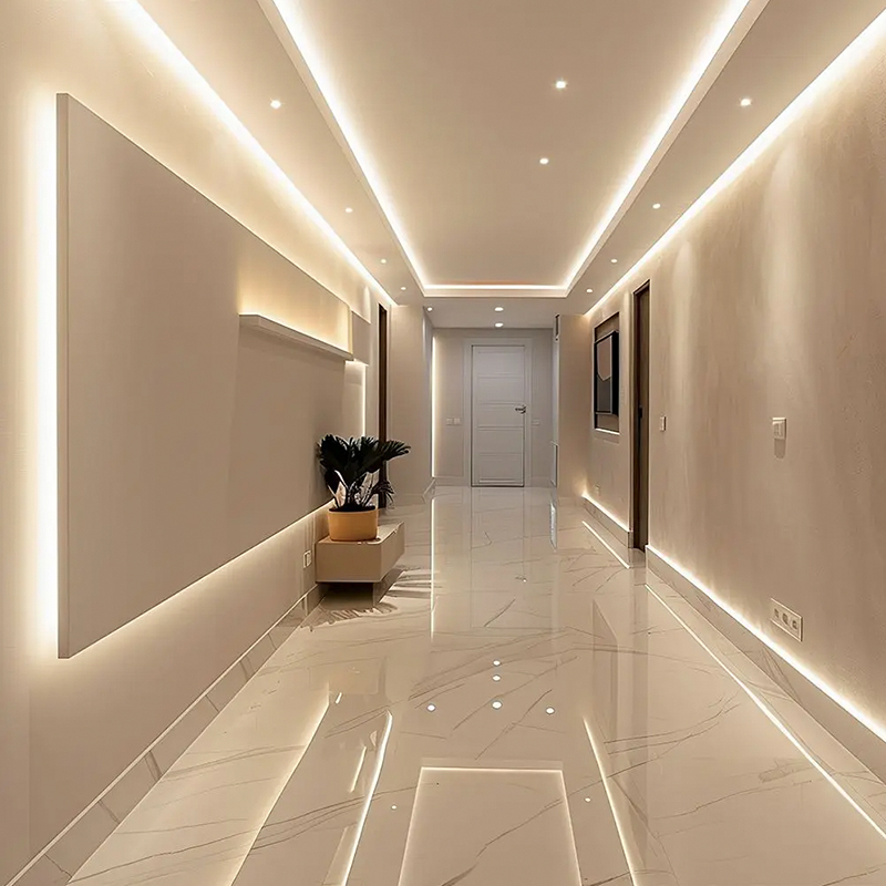 BANDA LED 8MM 12W/M 24V IP20 ROLA 10M 4000K CIP CREE [8]