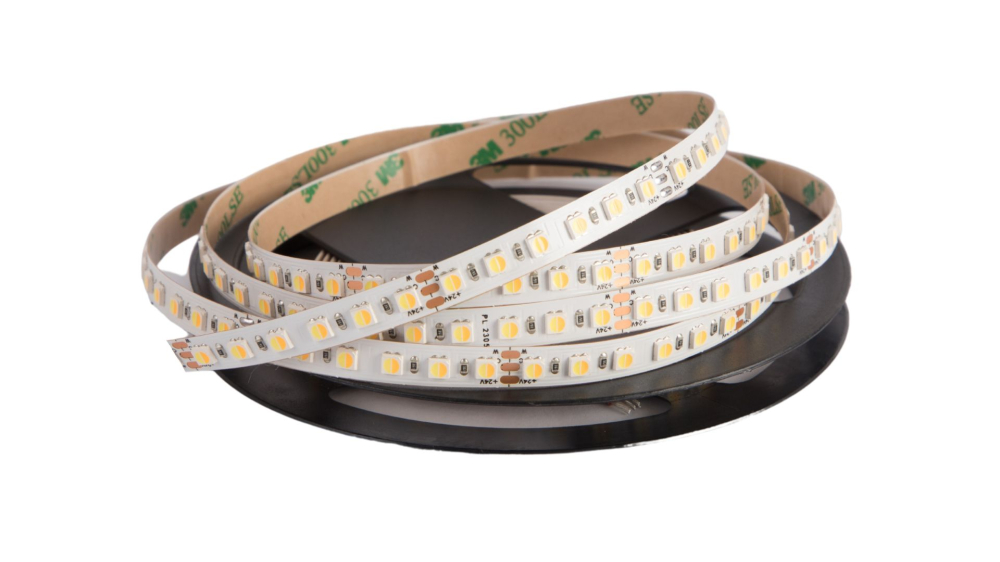 Banda led CCT,10W,  24V, SMD. 120LED/m, 100lm/W , 8mm, IP20, 5 metri [2]