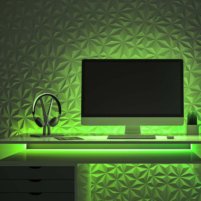 Banda led cob 24v verde ip67 V-tac [7]