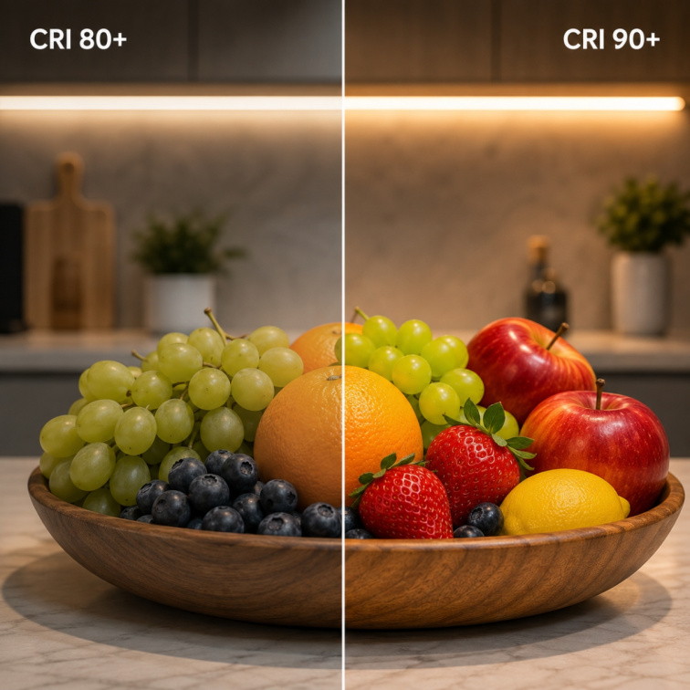 Banda LED COB 5W 24V, 320 LED/m, IP20, 115lm/W, CRI >90, rola 5 metri [6]