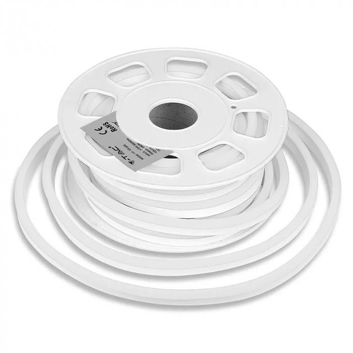 BANDA LED NEONFLEX 12V 3000K 5M ALB NEUTRU [2]