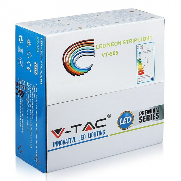 BANDA LED NEONFLEX 24V 10M GALBEN [6]