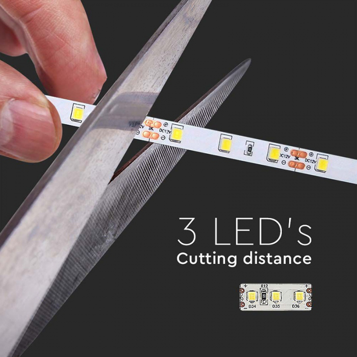 Banda led smd 60led/m 6500k ip20 5m V-tac [6]