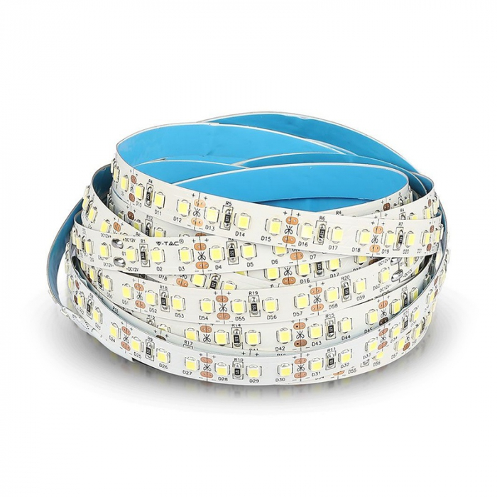 Banda led smd2835 120led/m 3000k ip20 5m cip samsung V-tac [5]