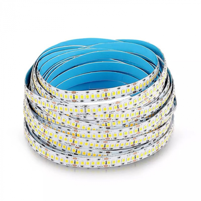 Banda led smd2835 240led/m 3000k ip20 10m cip samsung V-Tac [4]