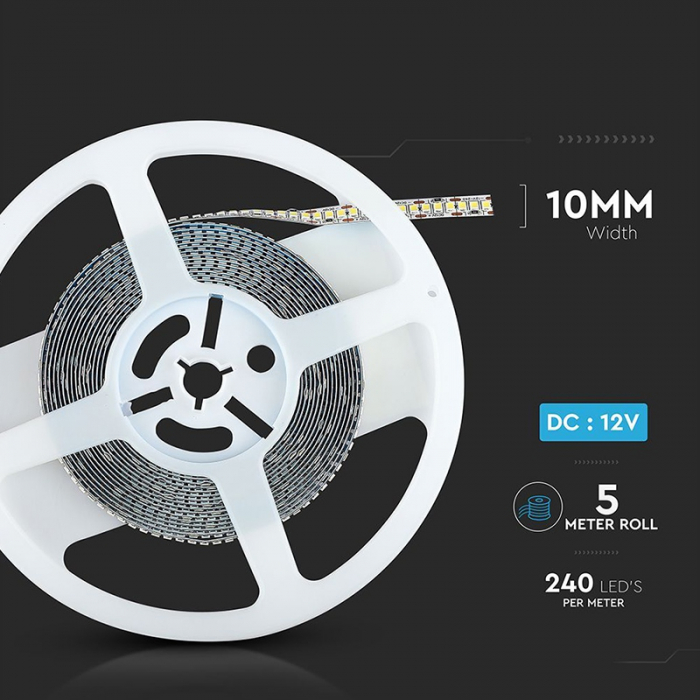 Banda led smd2835 240led/m 4500k ip20 5m V-Tac [13]