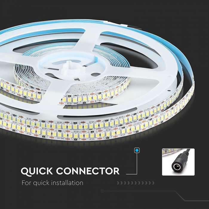 Banda led smd2835 240led/m 4500k ip20 5m V-Tac [12]