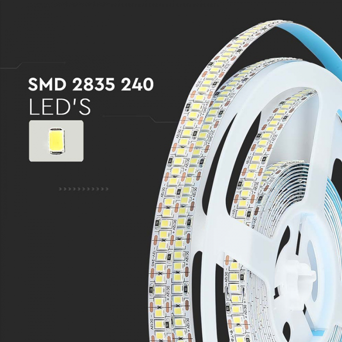 Banda led smd2835 240led/m 4500k ip20 5m V-Tac [9]