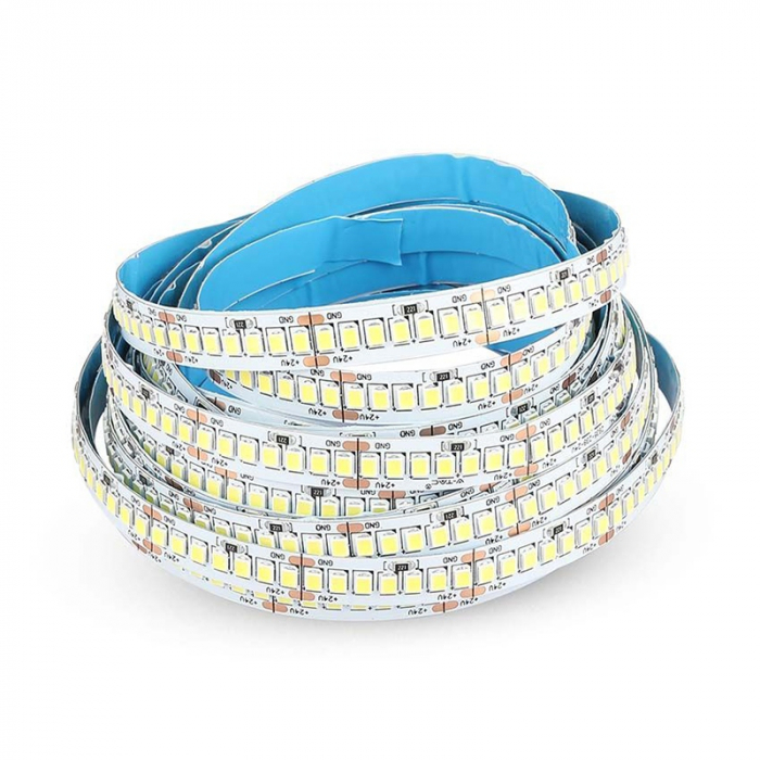 Banda led smd2835 24v 4000k ip20 5m V-tac 212600 [5]