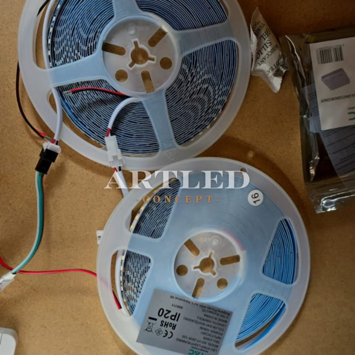 Banda led smd2835 running 10w/m 24v ip20 6500k 10m V-Tac 23609 [2]