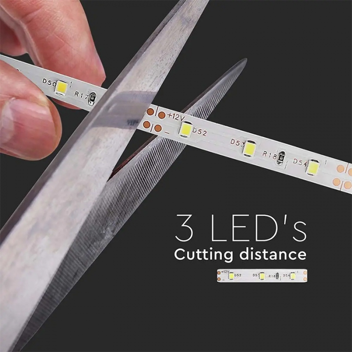 Banda led smd3528 60led/m albastru ip20 5m V-tac [7]