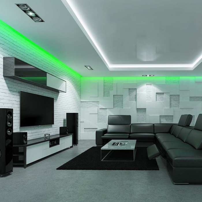 Banda led smd3528 60led/m verde ip65 5m V-tac [3]